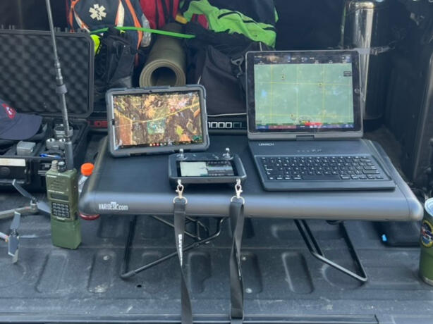 Mobile TAK command setup in the field